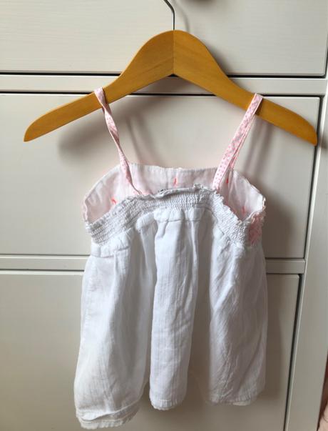 Biely top s kvetmi 92, 92