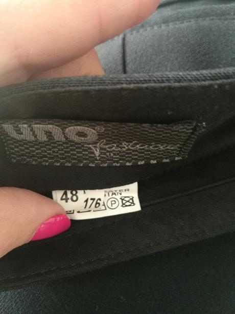 Panske čierne nohavice tesilove rozne velkosti, 56