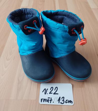 Snehule v.22, crocs,22