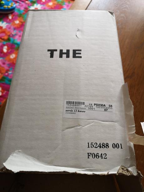 Set keramických pohárov na čaj s lyžičkami, 