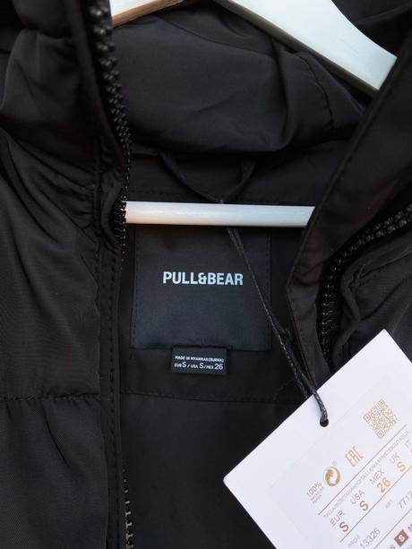 Dámska puffer bunda, pull&bear,s