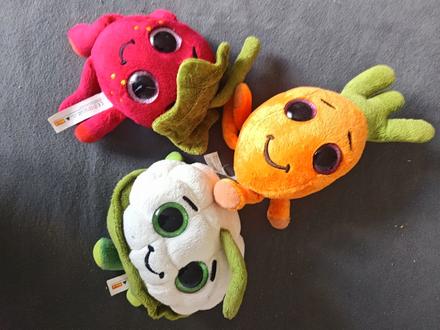 Plyšové hračky billa zelenina,