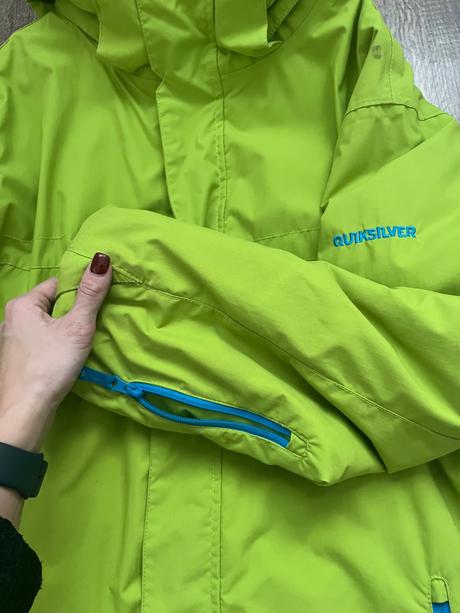 Lyžiarska snowboardová bunda quiksilver, quiksilver,s