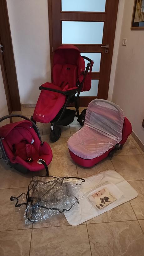 Luxusná trojkomb. cam dinamico krásna malinová, cam,cam dinamico