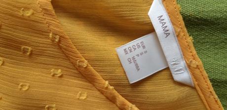 Tehotenska blúzka, h&m,s