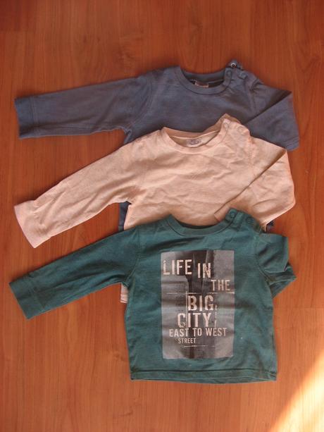 Tenké mikiny 3 ks, f&f,74