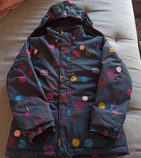 Bunda+oteplovačky zn. color kids, 140