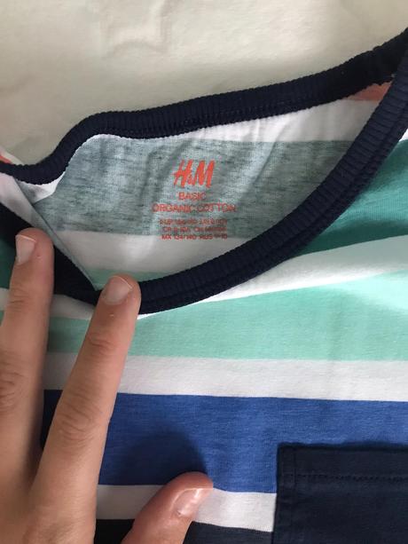 Darujem k nákupu - tielko č. 128 - rezerve, h&m,128