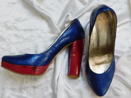 Pekne damske kozene lodičky, 38