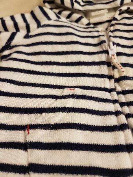 Pásikavy svetrík, h&m,62