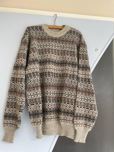 Pulóver s nórskym vzorom, l