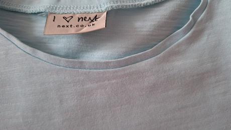 Bleduckomodré tricko, next,122