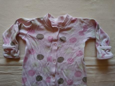 Bavlnený overal, farebné bodky, 62