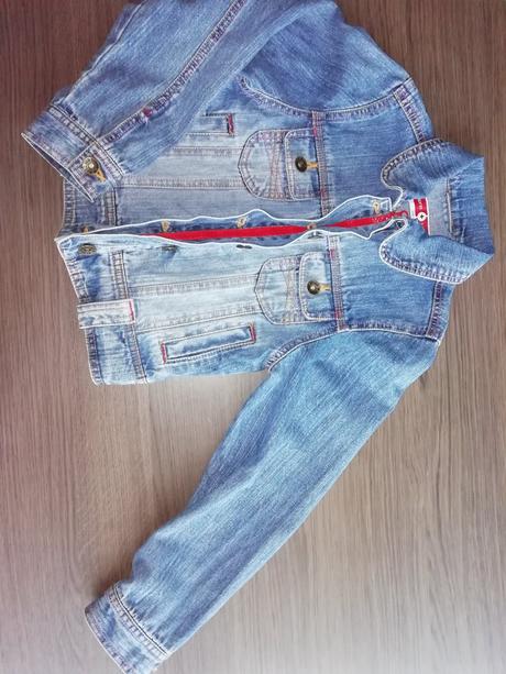 Rifľové dievčenské bundy., 128