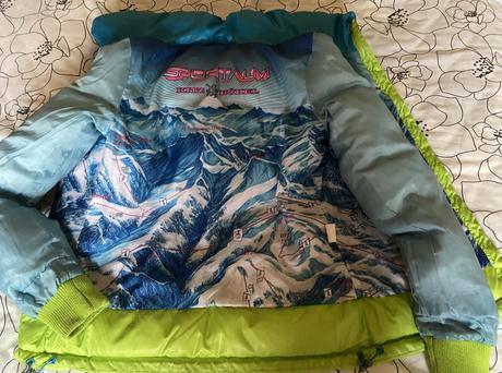 Páperová bunda s kapuckou sportalm v. s/m, s