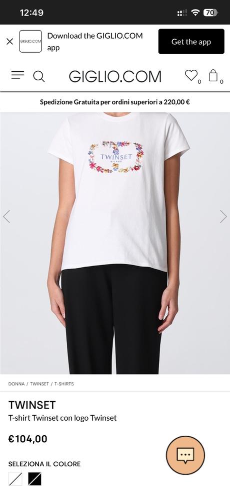 Tričko twinset, twinset,m