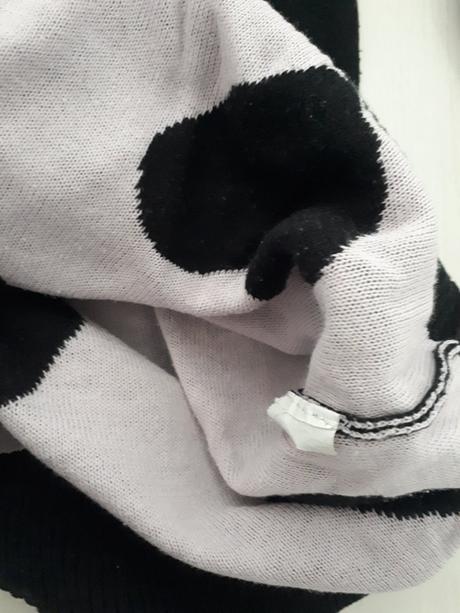 Pulóver so srdiečkami veľ. s - m, gate,s