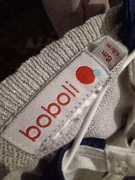 Bolerko zn.boboli so šatami a postovnym, 68