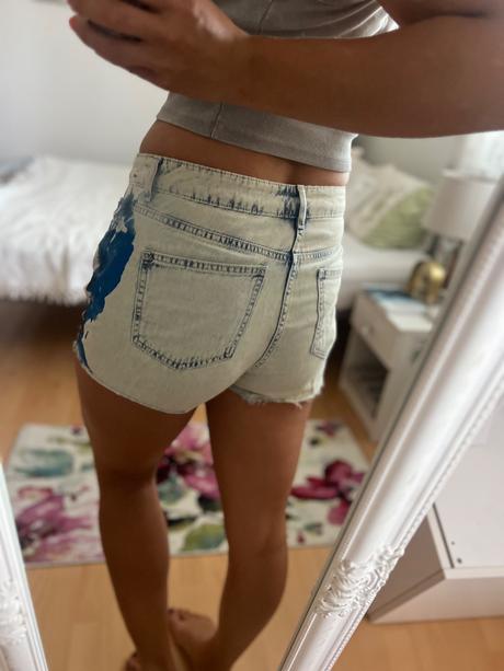 Topshop pokreslene kraťasy, topshop,l