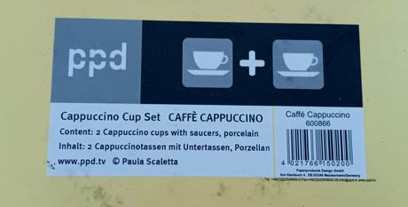 Cappuccino set paula scaletta, 