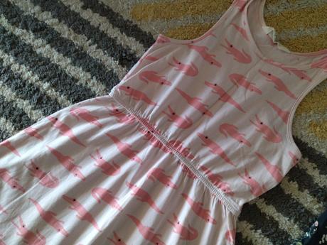 Krokodílové šaty 122/128, h&m,122