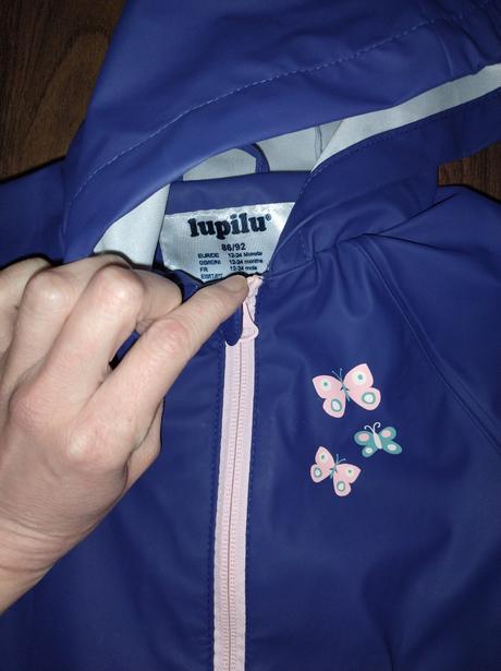 Svietiace gumáky, v. 22/23 + nepremokavá bunda, lupilu,23