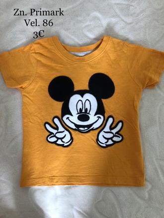 Tričko s mickey, primark,86