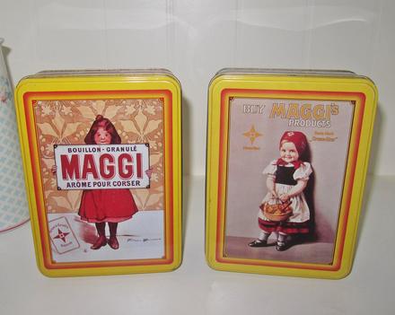 Zberateľstvo - plechové dózy,