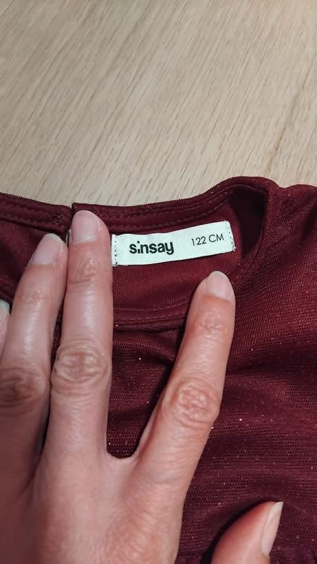 Šaty s dlhým rukávom, sinsay,122