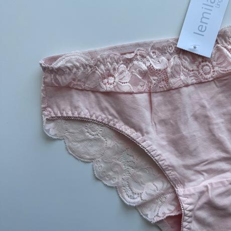Dámske bavlnené nohavičky s čipkou 32375, l / m / xl / xxl