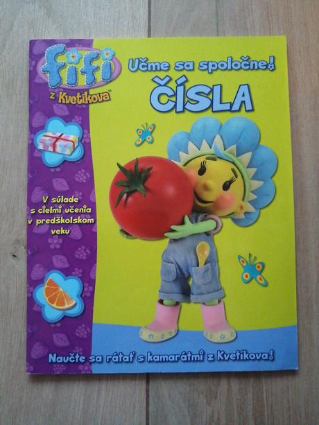 Fifi z kvetíkova učme sa spoločne čísla,