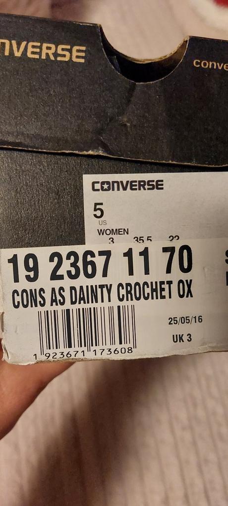 Tenisky converse c.35,5, converse,35