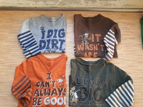 Tricka s pasikavymi rukavmi 4ks, 98