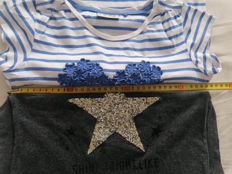 3x tričká s aplikáciou veľ 128, 128