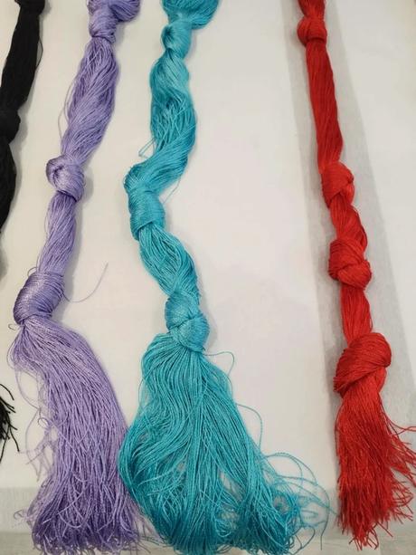 Závesy-zaclony šnurkové, 