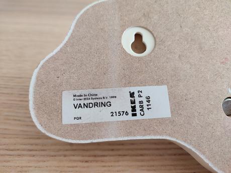 Drevený vešiak vandring ikea, 