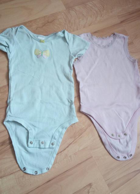 Tielkové body, body krátky rukáv carters, 74