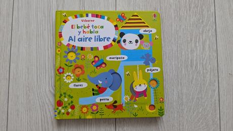 Španielska kniha el bebé toca y habla al aire libr,
