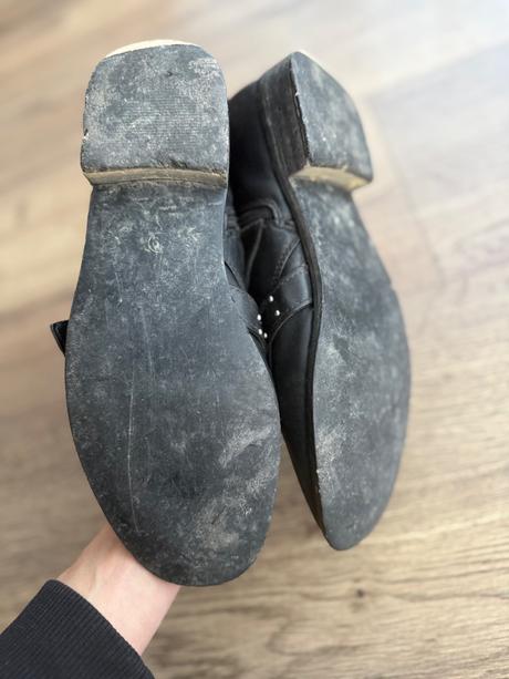 Čierne štýlové topánky, 39