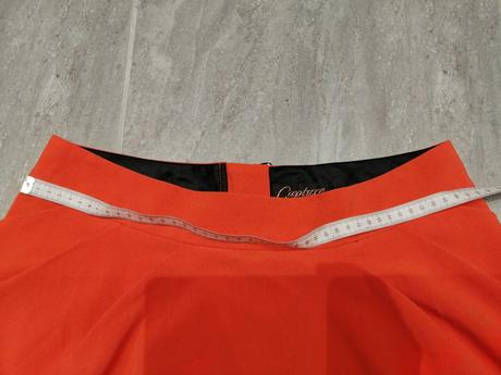 Oranžová sukňa capture v40, uk12, 40