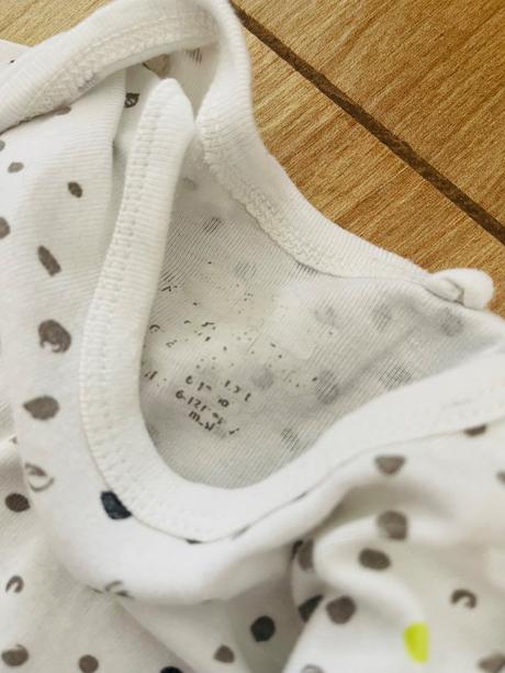 Body s krátkym rukávom a letný overal, h&m,74