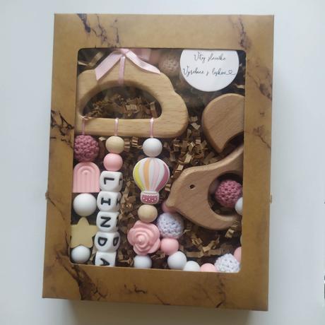 Ozdoba na kočík s menom obláčik,