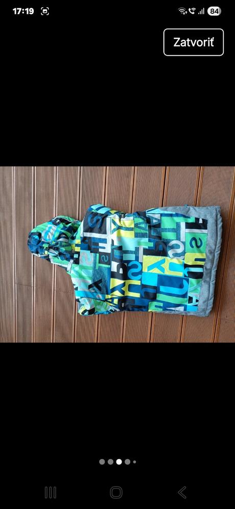 Bunda lyžoarska, just play,158