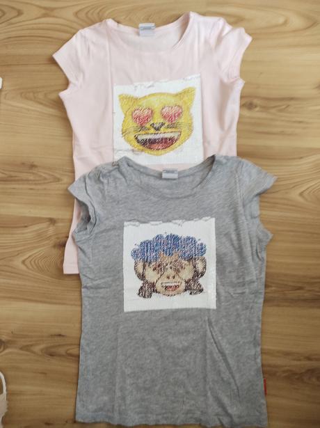 Tričká s premieňacími flitrami veľ.152, 152