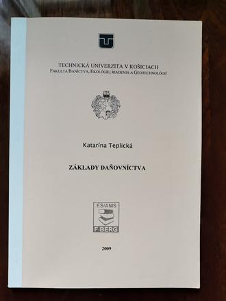 Základy daňovníctva, 