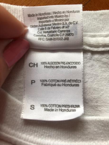 Biele bavlnené tričko, s