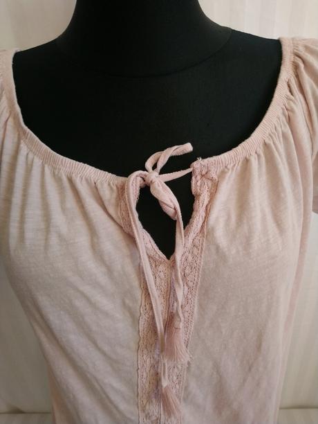 Dámsky svetlo ružový top, new look, new look,s