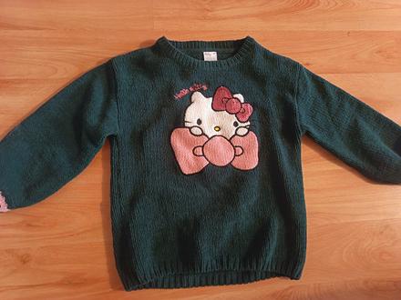 Svetrík hello kitty, c&a,110