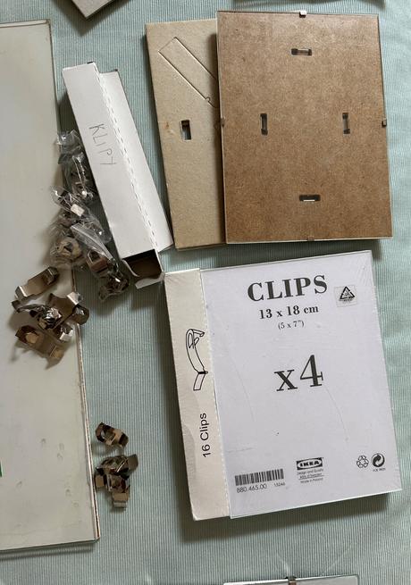 Rôzne rámiky z ikea a obraz, 