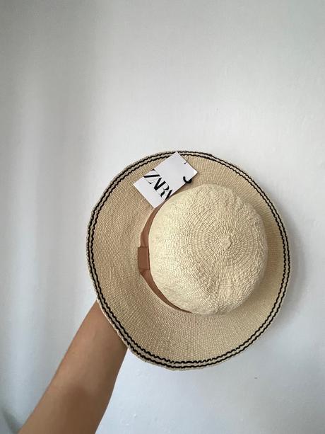 Zara slamený letný klobúk, zara,m / s